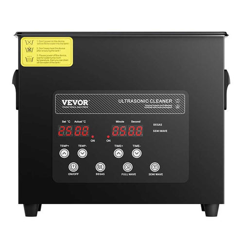 Nettoyeur à Ultrasons 3 Litres - Chauffant Inox - 120 W - Massilia Dental - Fournitures Matériel Dentaire