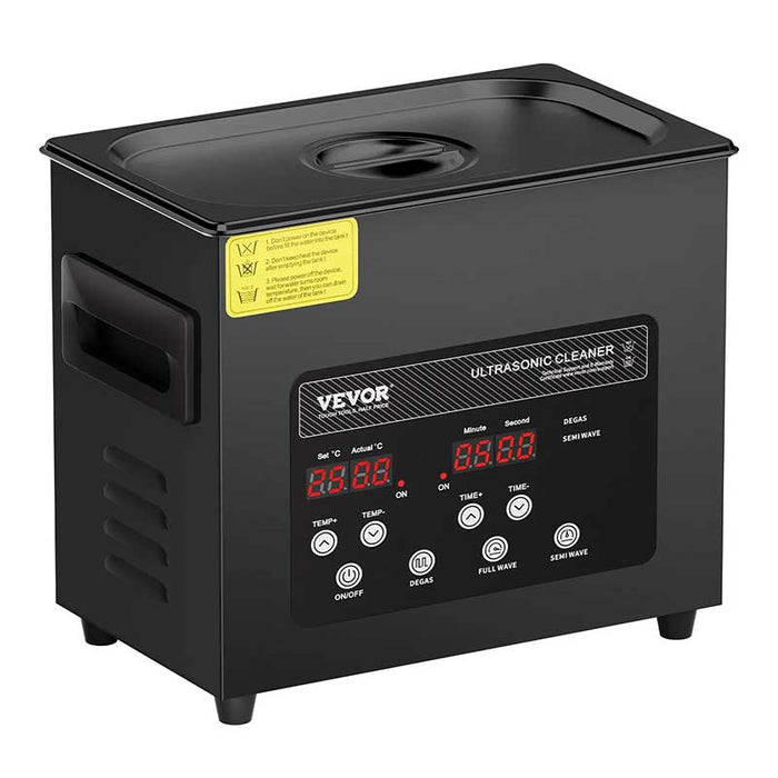 Nettoyeur à Ultrasons 3 Litres - Chauffant Inox - 120 W