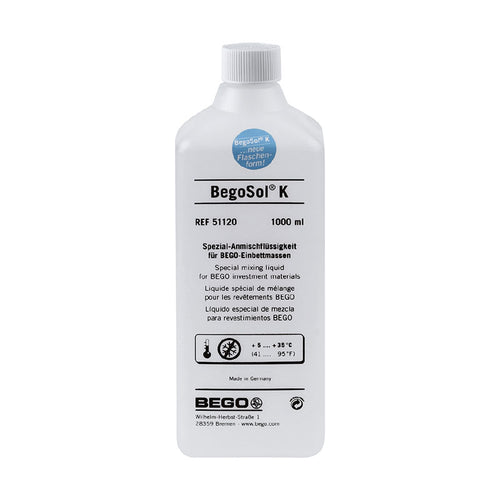 Begosol Liquide Revêtement Bego Wirofine Wirovest VarseoVest - Massilia Dental - Fournitures Matériel Cabinet Dentaire