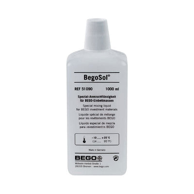 Begosol Liquide Revêtement Bego Wirofine Wirovest VarseoVest - Massilia Dental - Fournitures Matériel Cabinet Dentaire