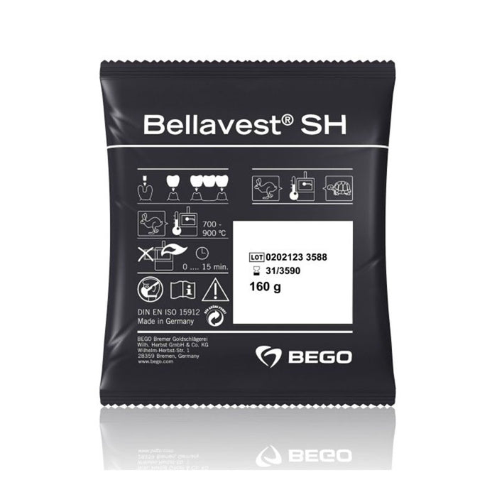 Bellavest SH Revêtement Bego - Chauffe Rapide ou Standard. - Massilia Dental - Fournitures Matériel Cabinet Dentaire