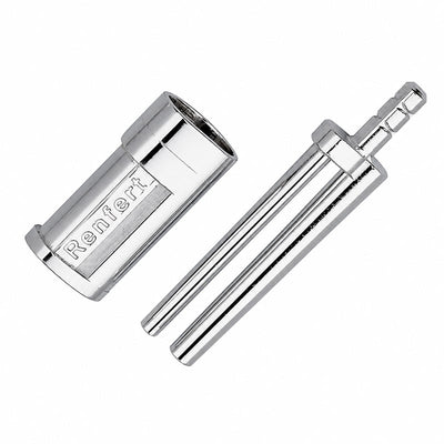 Bi-pin's long gaine métal double broche - Renfert