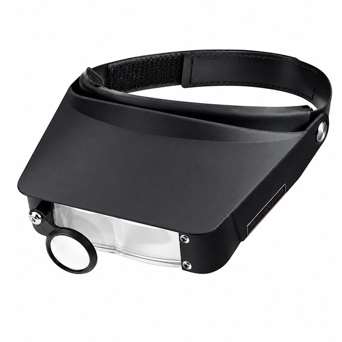 Loupe binoculaire noire standard de 1.8 à 4.8x avec réglage serre-tête