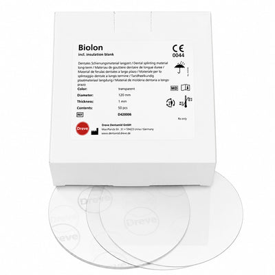 Biolon Dreve – Plaque thermoformable  transparente pour gouttières dentaires