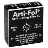 BK24 Arti - Fol Papier à Articuler 8 Microns Noir 2 Faces - Massilia Dental - Fournitures Matériel Cabinet Dentaire