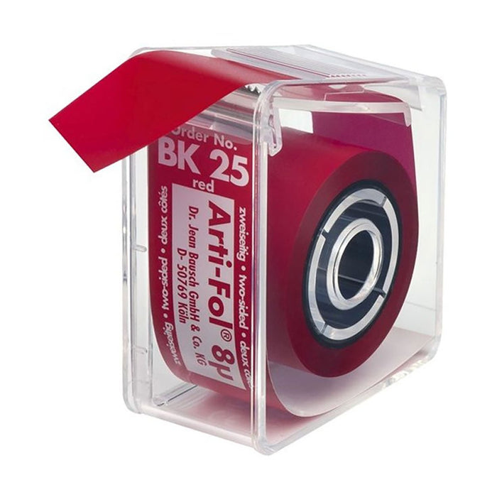 BK25 Arti - Fol Papier à articuler 8µ Rouge 2 Faces - Massilia Dental - Fournitures Matériel Cabinet Dentaire