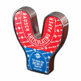 BK 81 Papier Articuler Bleu/Rouge 40 µ - Forme Arcade - Massilia Dental - Fournitures Matériel Cabinet Dentaire