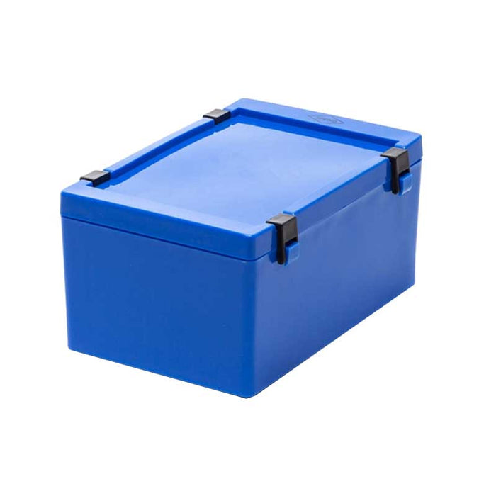 Speiko Boite Transport Laboratoire Bleue Très Résistante - Massilia Dental - Fournitures Matériel Cabinet Dentaire