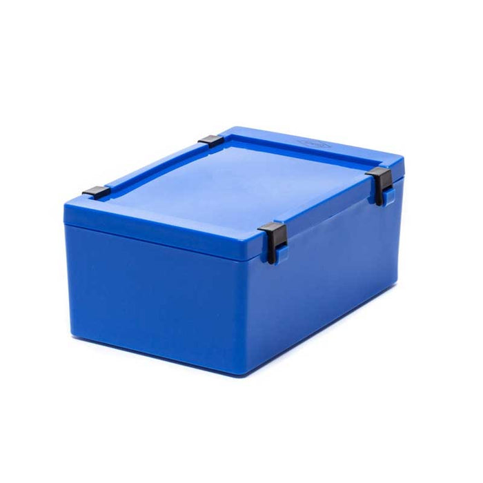 Speiko Boite Transport Laboratoire Bleue Très Résistante