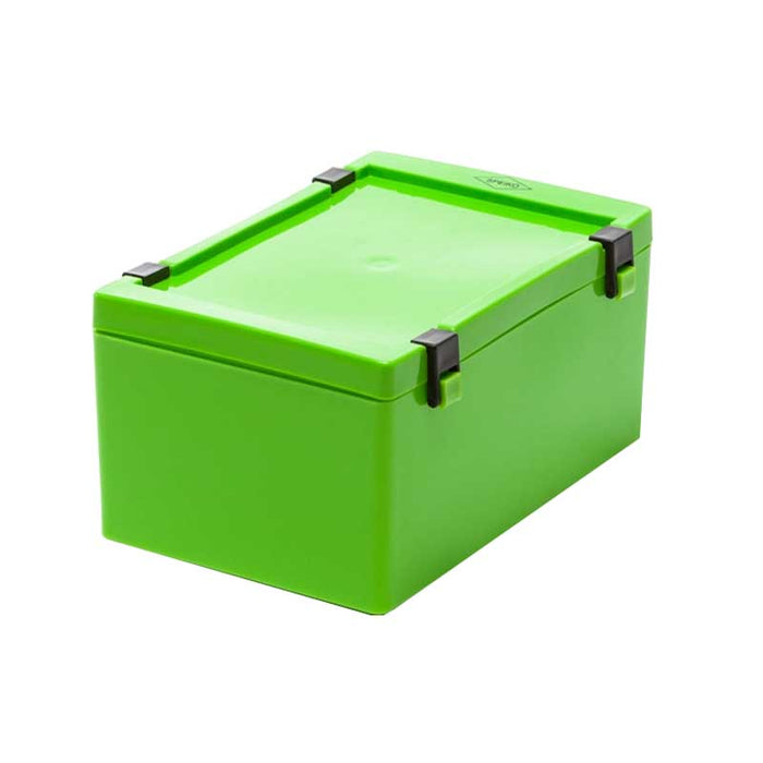 Speiko Boite Transport Laboratoire Verte Très Résistante - Massilia Dental - Fournitures Matériel Cabinet Dentaire