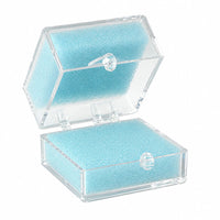 boite transparente avec mousse de protection