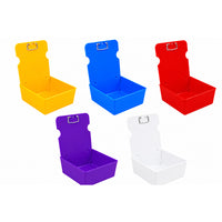 Plateau porte-travaux avec plaque fiche  x 10 pièces - planification 5 couleurs