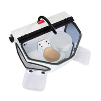 Dustex Master Plus box grattage Renfert avec loupe et lampe