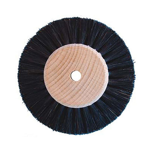 12 x Brosses à Polir 4 R 80 mm Noyau Bois - Métaux Résine - Massilia Dental - Fournitures Matériel Cabinet Dentaire