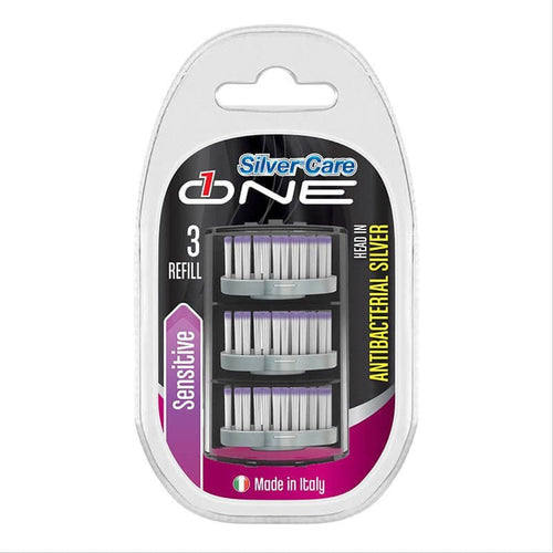 Recharge 3 Têtes Brosse à dents Gencives Silver Care ONE. - Massilia Dental - Fournitures Matériel Cabinet Dentaire