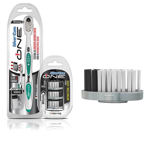 Brosse à Dents Silver Care ONE Blancheur Pack 1 An - Massilia Dental - Fournitures Matériel Cabinet Dentaire