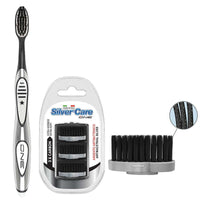 Brosse à dents Silver care ONE Charbon - Pack 1 an - Massilia Dental - Fournitures Matériel Cabinet Dentaire