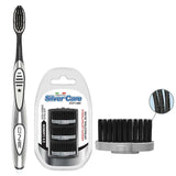 Brosse à dents Silver care ONE Charbon - Pack 1 an - Massilia Dental - Fournitures Matériel Cabinet Dentaire