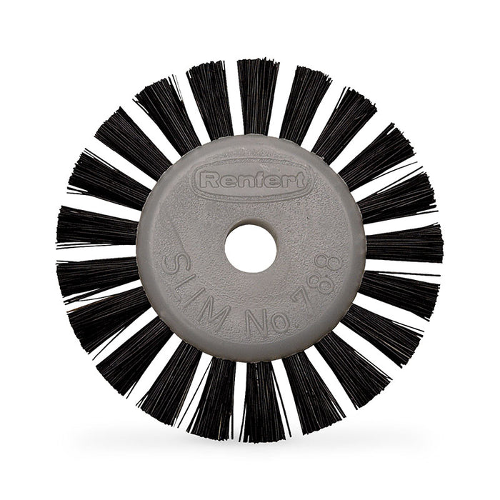 Brosse à Polir 1 Rang Slim Renfert Polissage Résine 12 U - Massilia Dental - Fournitures Matériel Cabinet Dentaire