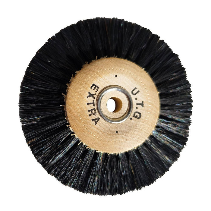 Brosse à Polir Soie Noire 80 mm x 3 Rangs Convergente 10 U