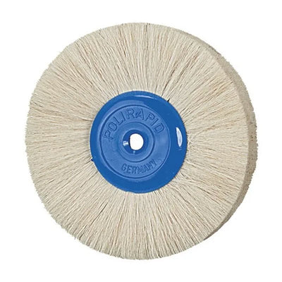 Brosses à polir droite 4 rangs 90 mm poils de chèvre