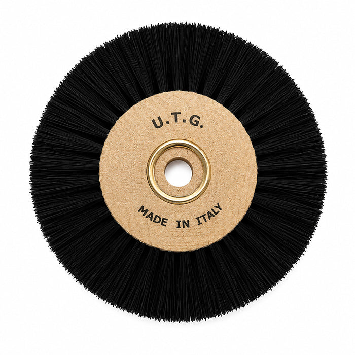 Brosse polissage noire chungking 80 mm x 2 rangs UTG profil