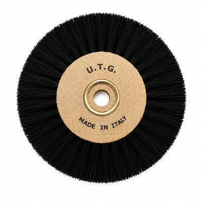 Brosse polissage noire chungking 80 mm x 2 rangs UTG profil