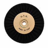 Brosse polissage noire chungking 80 mm x 2 rangs UTG profil