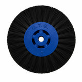 Brosse polissage noire 80 mm x 3 rangs convergeants UTG