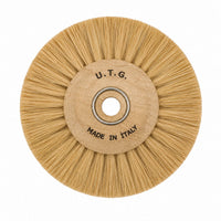 Brosse polissage chèvre blanche 4R80 convergeants UTG profil