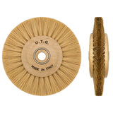 Brosse polissage chèvre blanche 4R80 convergeants UTG 43100M80X4L
