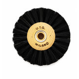 Brosse à polir métal UTG taille 60 mm x 4 rangs droite noyau bois