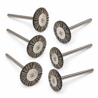Brossettes crins de cheval 25 mm 20 pièces pour polissage dentaire