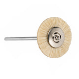 Brossettes poils de chèvre 25 mm x 20 pièces. Polissage manuel des prothèses