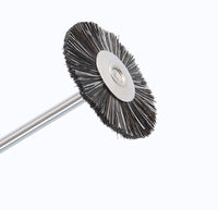 alt="Brossettes crins de cheval 22 mm x 20 pièces finition et polissage - Massilia Dental fournitures matériel dentaire"