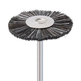 alt="Brossettes crins de cheval 22 mm x 20 unités pour finition de couronne acier ou stellite - Massilia Dental"