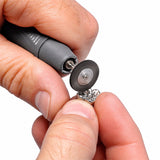Brossettes crins de cheval 25 mm 20 pièces vue polissage couronne acier