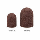 Odontosil capuchon papier de verre 2 tailles finition résine - Dreve