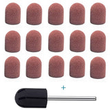 Capuchon Abrasif Papier Verre 15 Pièces + 1 Mandrin - Massilia Dental - Fournitures Matériel Cabinet Dentaire