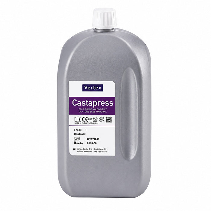 Castapress Liquide Résine Vertex Cuisson Prothèse Adjointe