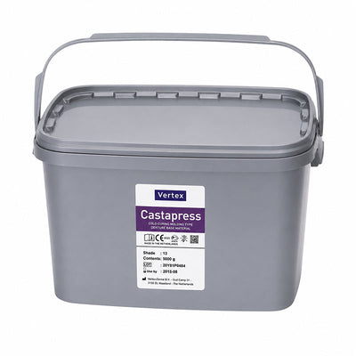 Castapress résine Vertex poudre prothèses adjointes 