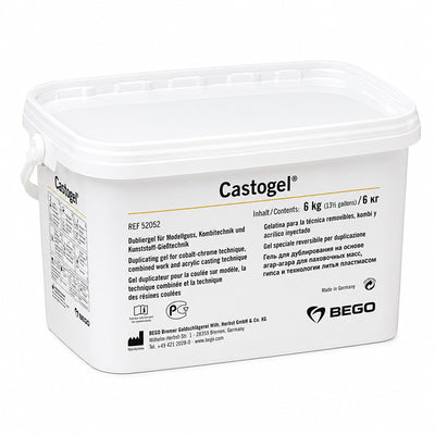 Castogel gel hydrocolloïde Bego gélatine pour duplication