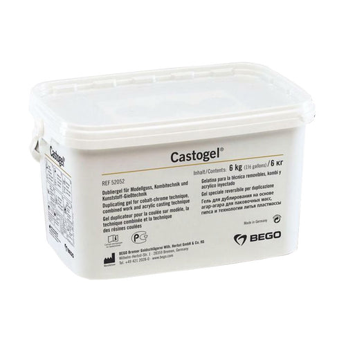 Castogel Gel Hydrocolloïde Bego Gélatine pour Duplication - Massilia Dental - Fournitures Matériel Cabinet Dentaire
