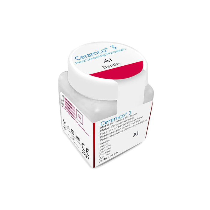 Ceramco 3 Dentine Poudre 28 gr Effet Très Naturel - Massilia Dental - Fournitures Matériel Cabinet Dentaire