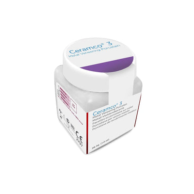 Ceramco 3 Fausse Gencive 28 gr Vitalité Naturelle - Massilia Dental - Fournitures Matériel Cabinet Dentaire