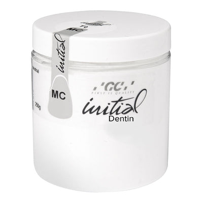 Dentine 250 gr Initial MC Céramique GC - Armatures Acier - Massilia Dental - Fournitures Matériel Cabinet Dentaire