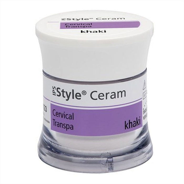 Cervical Transparent IPS Style Flacon 20 gr - Pour Armature Métallique - Massilia Dental - Fournitures Matériel Cabinet Dentaire