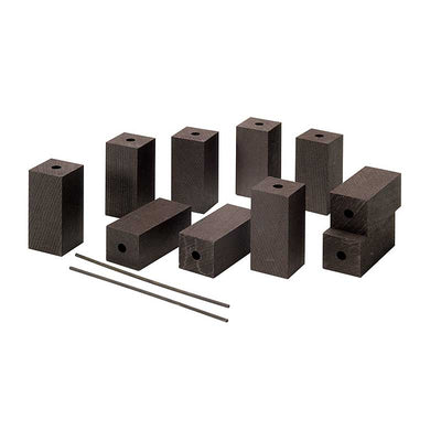 Charbon Décontamination Renfert Four à Céramique 10 Pièces - Massilia Dental - Fournitures Matériel Cabinet Dentaire