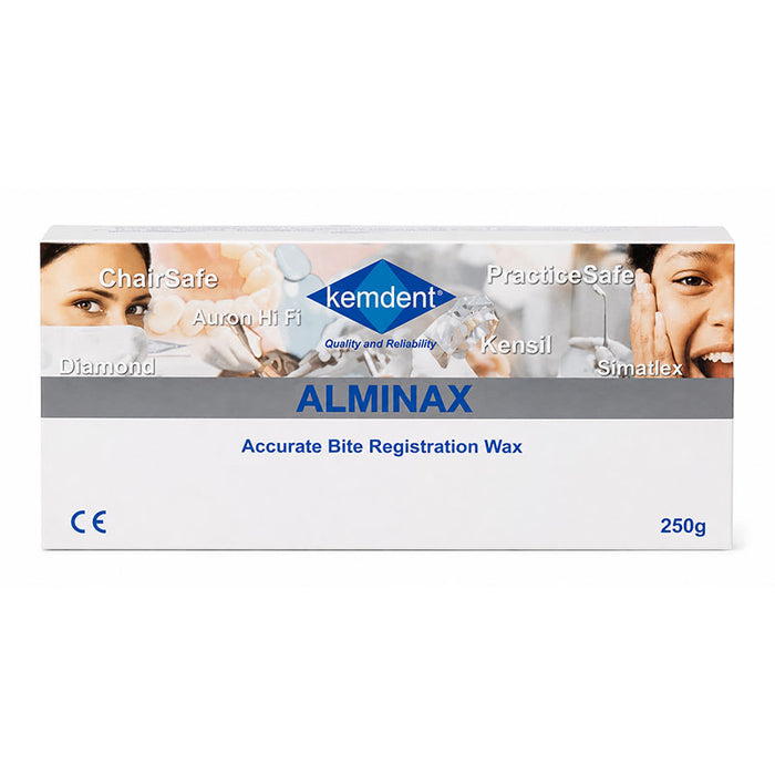 Alminax Kemdent pour enregistrement occlusal et prise de mordus