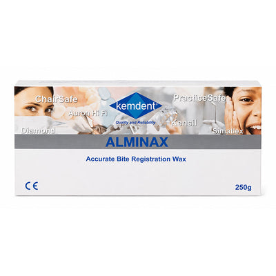Alminax Kemdent pour enregistrement occlusal et prise de mordus